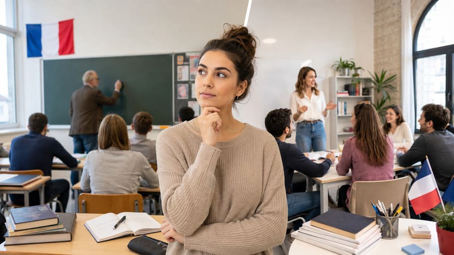 diferencias entre la escuela oficial de idiomas y una academia de francés privada
